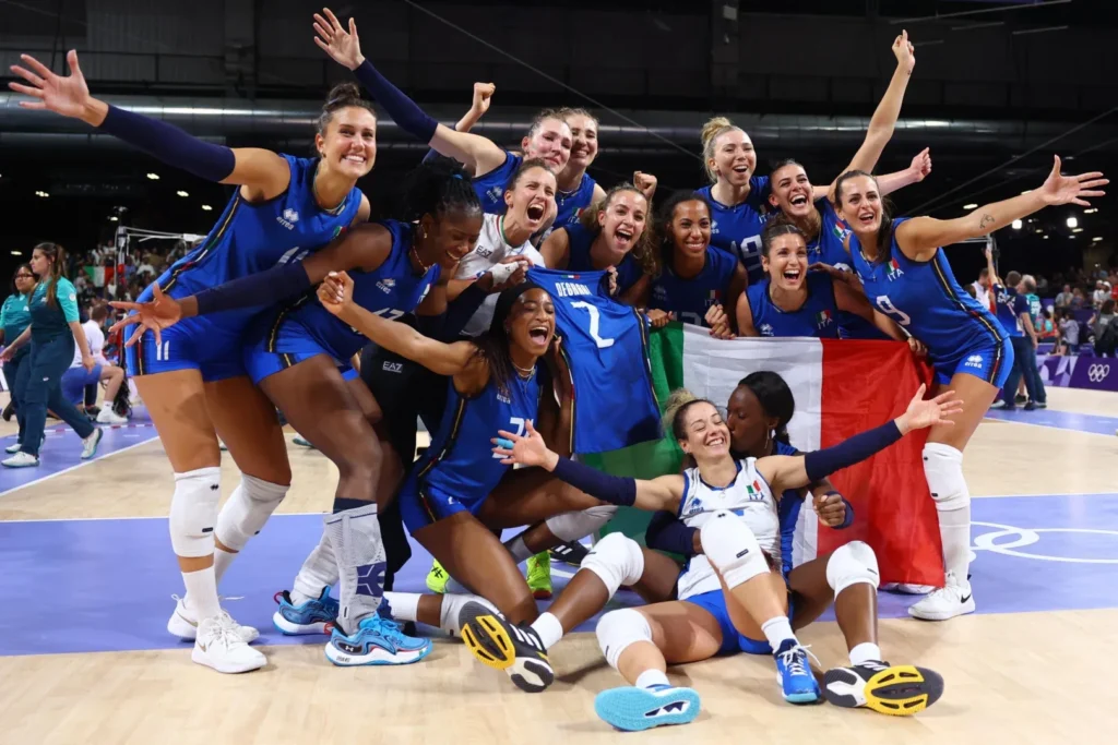 Italian Women Volleyball Team Wins Gold Olympic Medal